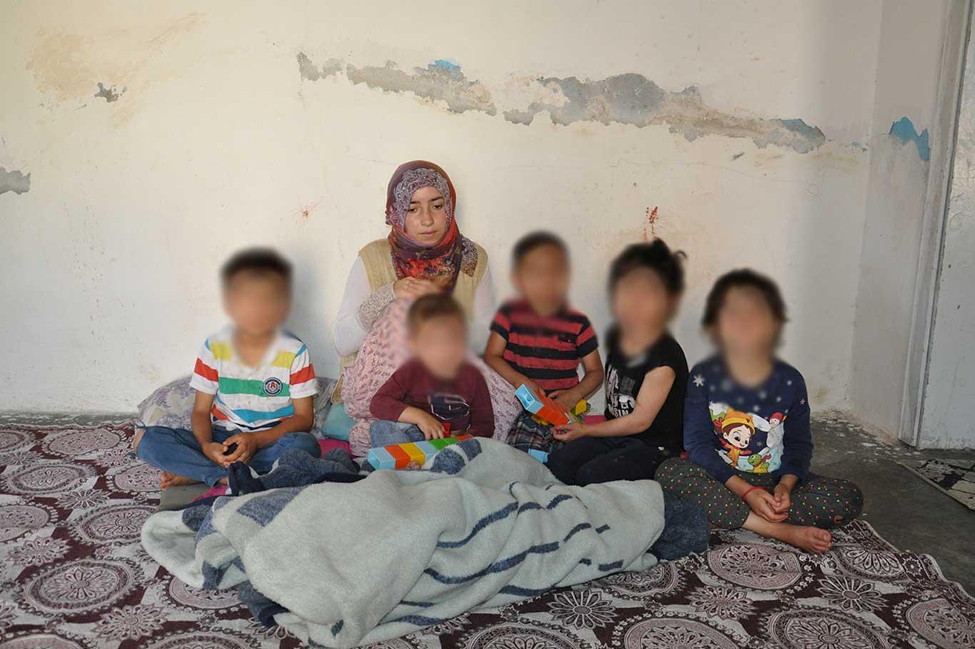 Yardıma muhtaç aile hayırseverlerin yardımını bekliyor Yardıma muhtaç aile hayırseverlerin yardımını bekliyor